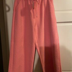 Umgee pink pants, size large nwt